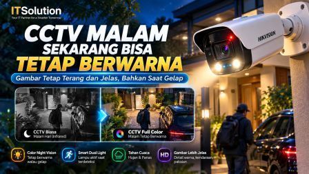 CCTV full color, CCTV berwarna malam hari, CCTV night vision, Smart Dual Light CCTV, CCTV ColorVu, CCTV low light